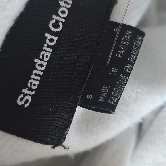 Standard Cloth Sleeveless Muscle Hoodie Sweatshirt, Small, Light Gray, $39.00US - Picture 5 of 8